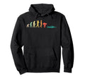 Swimming Evolution Gift Swimmers Hoodie - Aesthetic Graphic Unisex - T-Shirt, Sweatshirt, Hoodie