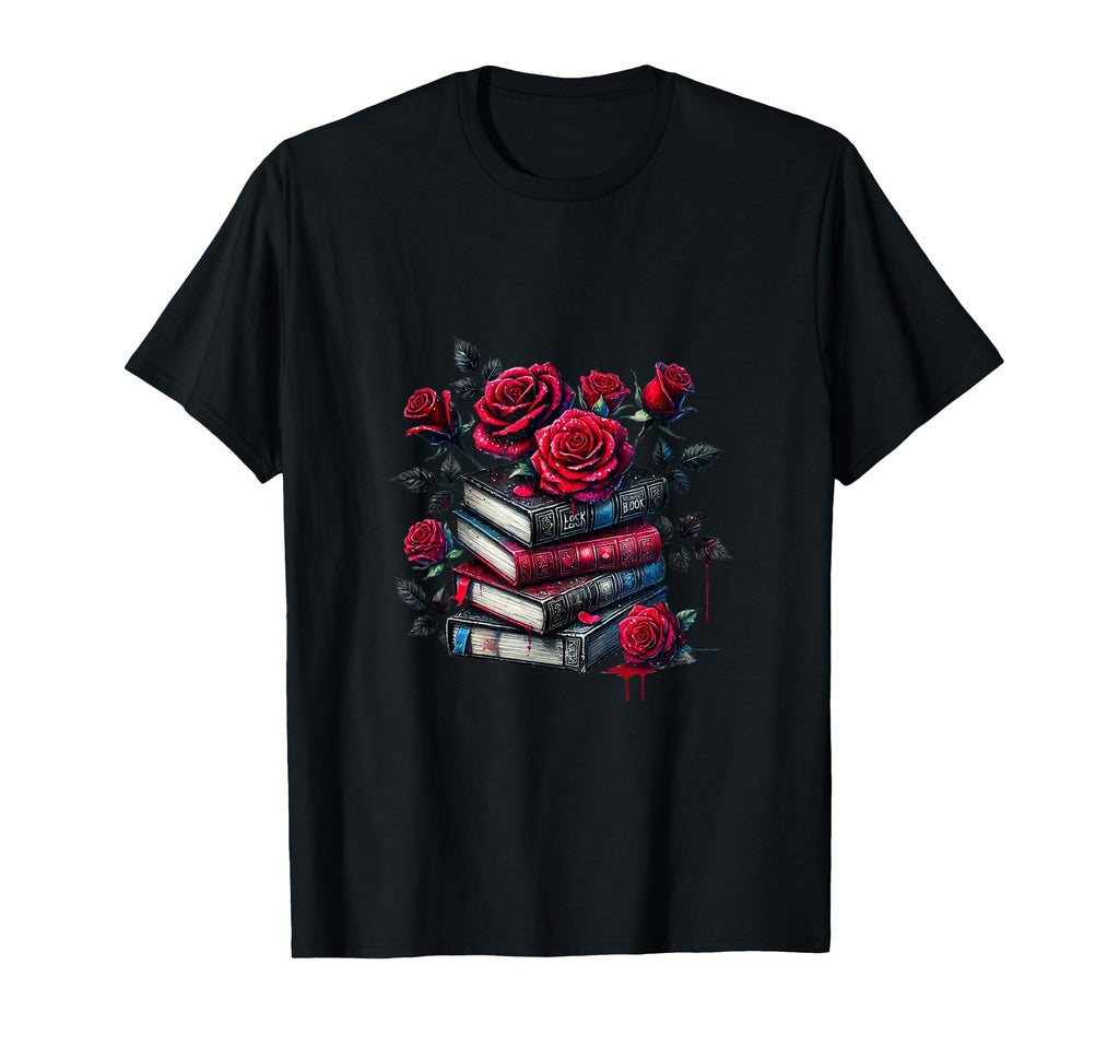 Valentine Day Book Clipart T-Shirt - Graphic Print Unisex - T-Shirt, Sweatshirt, Hoodie