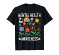 Mental Health Brain Illness Awareness T-Shirt - Minimalist Print Unisex - T-Shirt, Sweatshirt, Hoodie