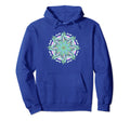Dragons Books Mandala Artistic Fire Hoodie - Aesthetic Graphic Unisex - T-Shirt, Sweatshirt, Hoodie