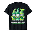 Gnome One Fights Alone Mental Health T-Shirt - Graphic Print Men Women - T-Shirt, Sweatshirt, Hoodie