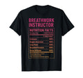 Breathwork Instructor Facts T-Shirt - Graphic Print Men Women - T-Shirt, Sweatshirt, Hoodie