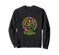 Peace Love Veggies Healthy Vegan Sweatshirt - Custom Art Print Men Women - T-Shirt, Sweatshirt, Hoodie