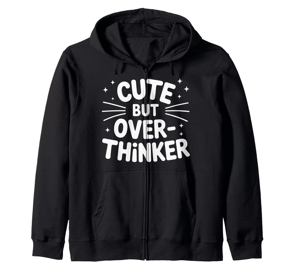 Overthinking Mind Self Awareness T-Shirt - Minimalist Print Men Women - T-Shirt, Sweatshirt, Hoodie
