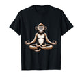 Meditation Monkey Yoga Pose Relaxing T-Shirt - Streetwear Style for Adults - T-Shirt, Sweatshirt, Hoodie