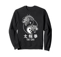 Yin Yang Tiger Dragon Tai Chi Sweatshirt - Fun Novelty Design Men Women - T-Shirt, Sweatshirt, Hoodie
