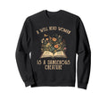 Well Read Is Dangerous Creature Sweatshirt - Graphic Print Unisex - T-Shirt, Sweatshirt, Hoodie