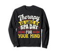 Mental Health And Wellbeing Go To Sweatshirt - Trendy Graphic for Adults - T-Shirt, Sweatshirt, Hoodie
