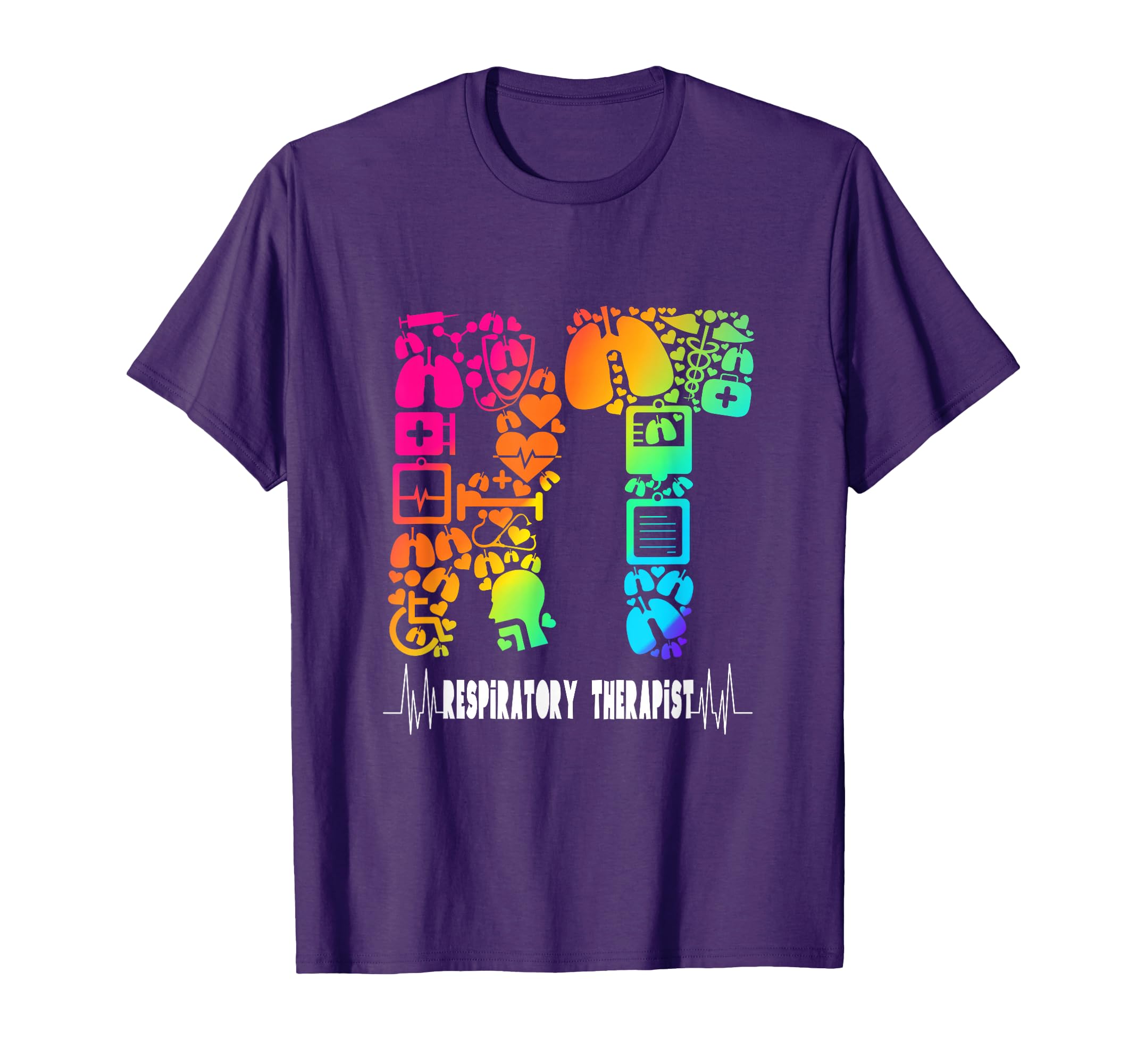 Respiratory Therapy Rt Respiratory T-Shirt - Novelty Apparel for Adults - T-Shirt, Sweatshirt, Hoodie