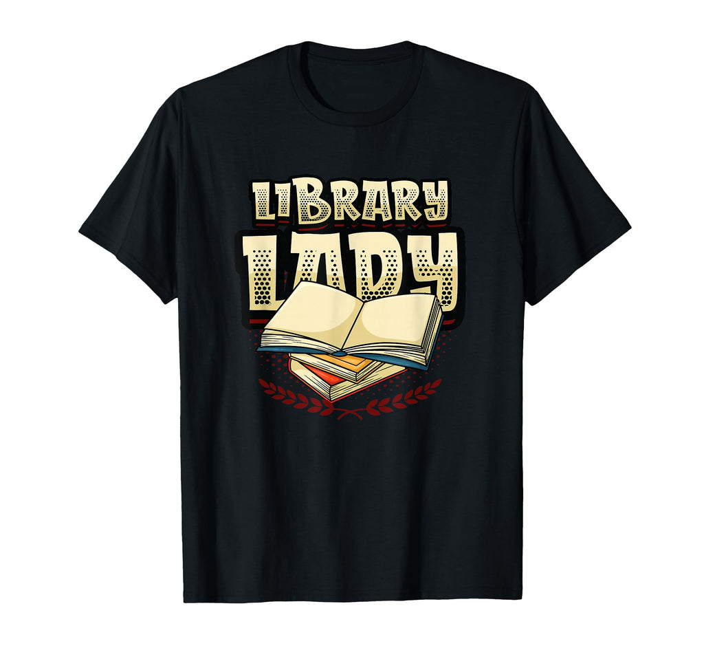 Library Lady Bookworm Reading Funny T-Shirt - Graphic Print for Adults - T-Shirt, Sweatshirt, Hoodie