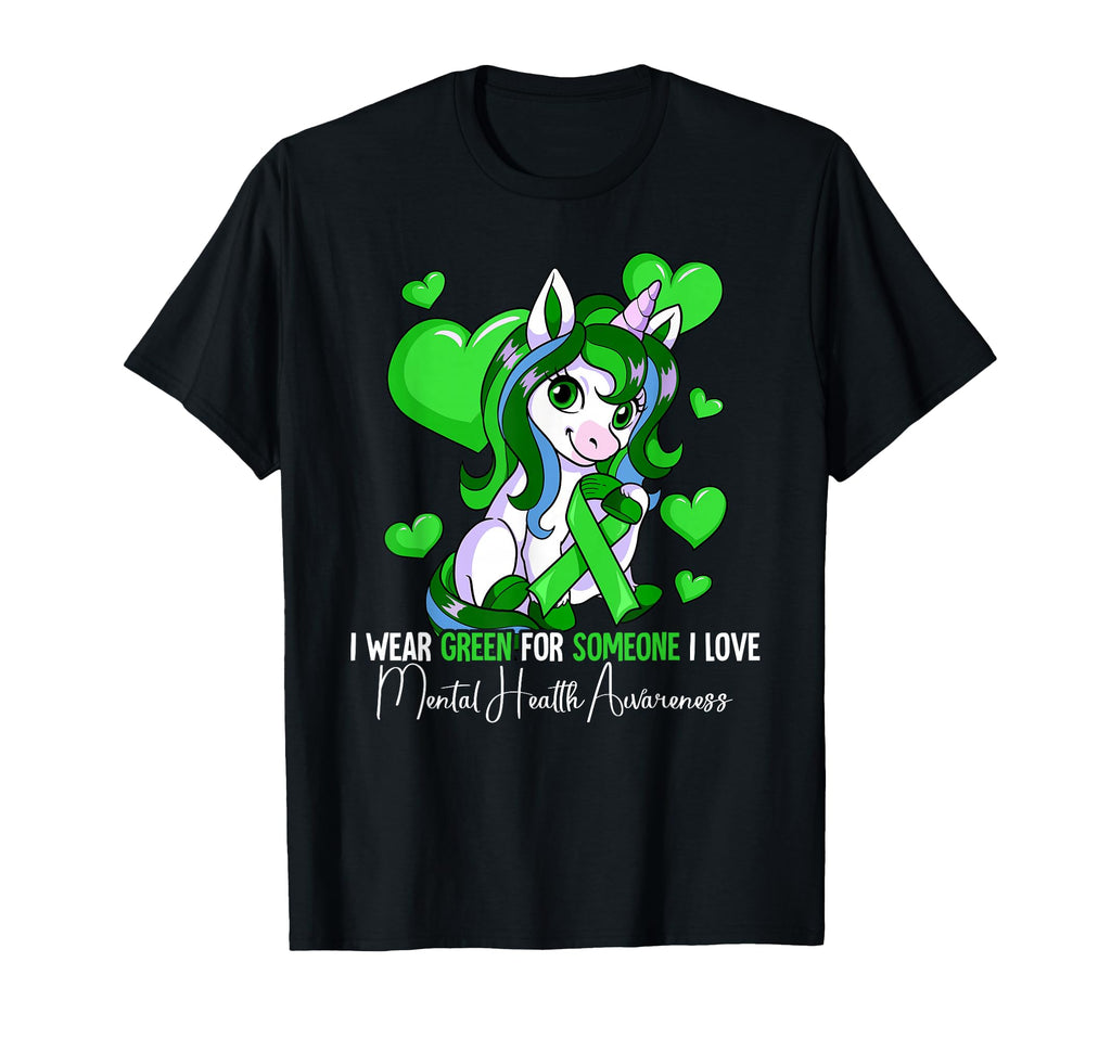 I Wear Green Mental Health Awareness T-Shirt - Trendy Graphic for Adults - T-Shirt, Sweatshirt, Hoodie