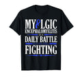Myalgic Encephalomyelitis Is Daily T-Shirt - Aesthetic Graphic Unisex - T-Shirt, Sweatshirt, Hoodie