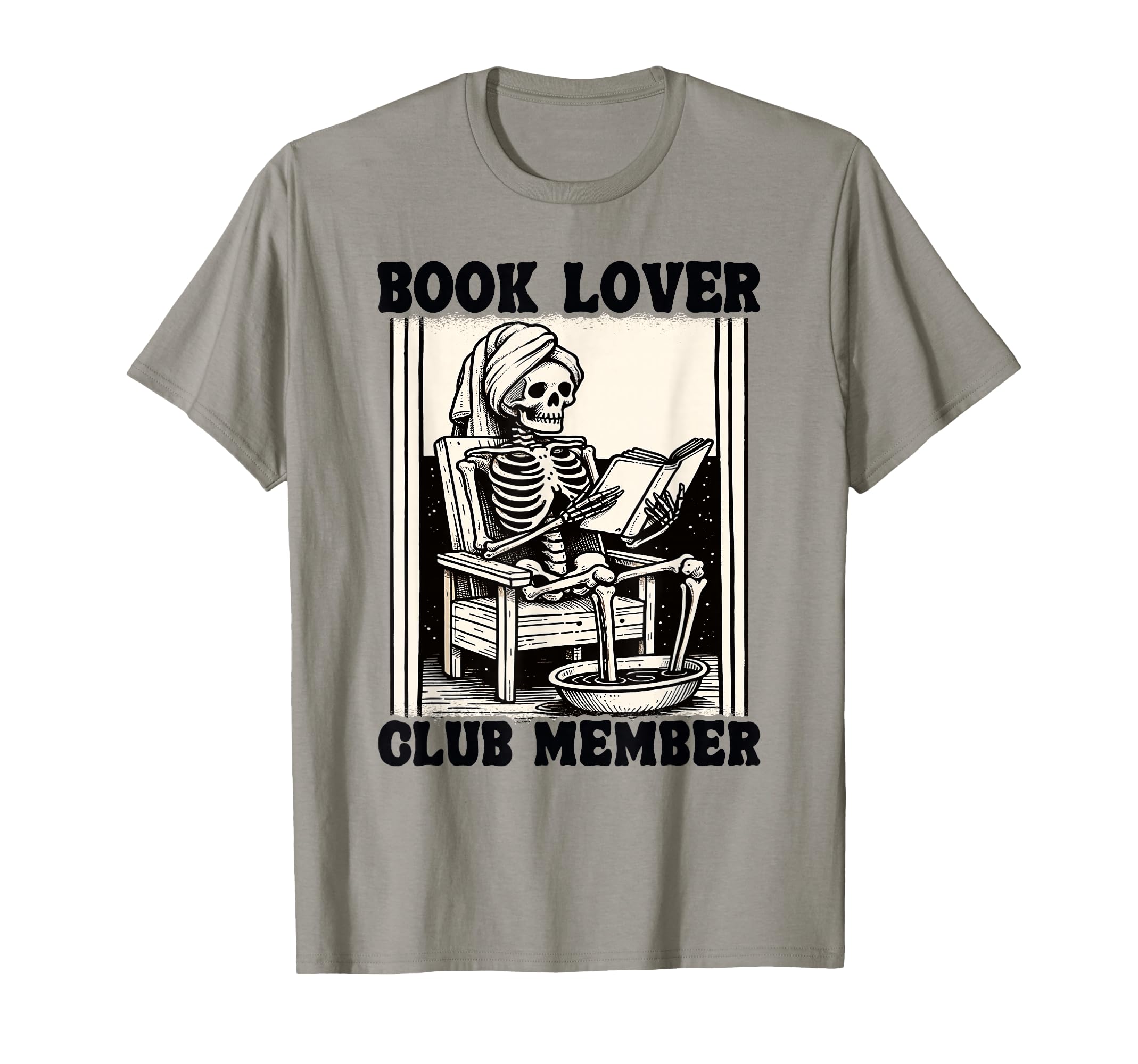 Book Lover Club Member Bookworm T-Shirt - Fun Novelty Design for Adults - T-Shirt, Sweatshirt, Hoodie