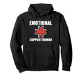 Emotional Support Human Service Dog Love Hoodie - Custom Art Print Unisex - T-Shirt, Sweatshirt, Hoodie