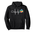 Autism Mom Autism Dad Autistic Child Love Hoodie - Trendy Graphic Unisex - T-Shirt, Sweatshirt, Hoodie