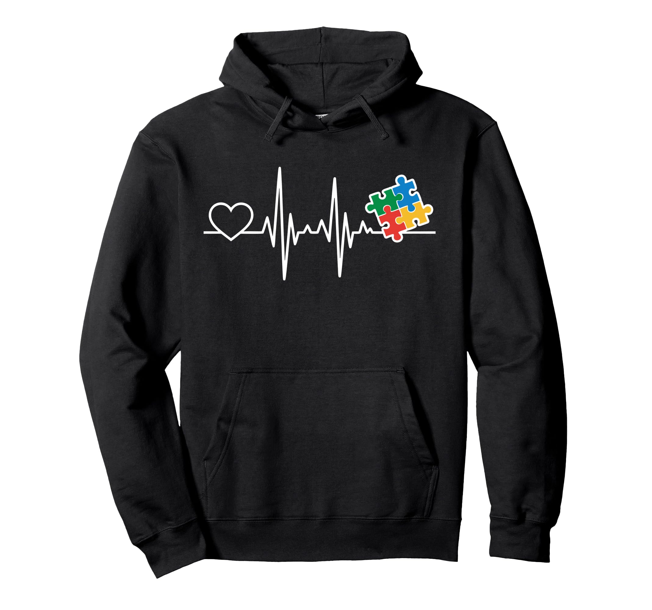 Autism Mom Autism Dad Autistic Child Love Hoodie - Trendy Graphic Unisex - T-Shirt, Sweatshirt, Hoodie
