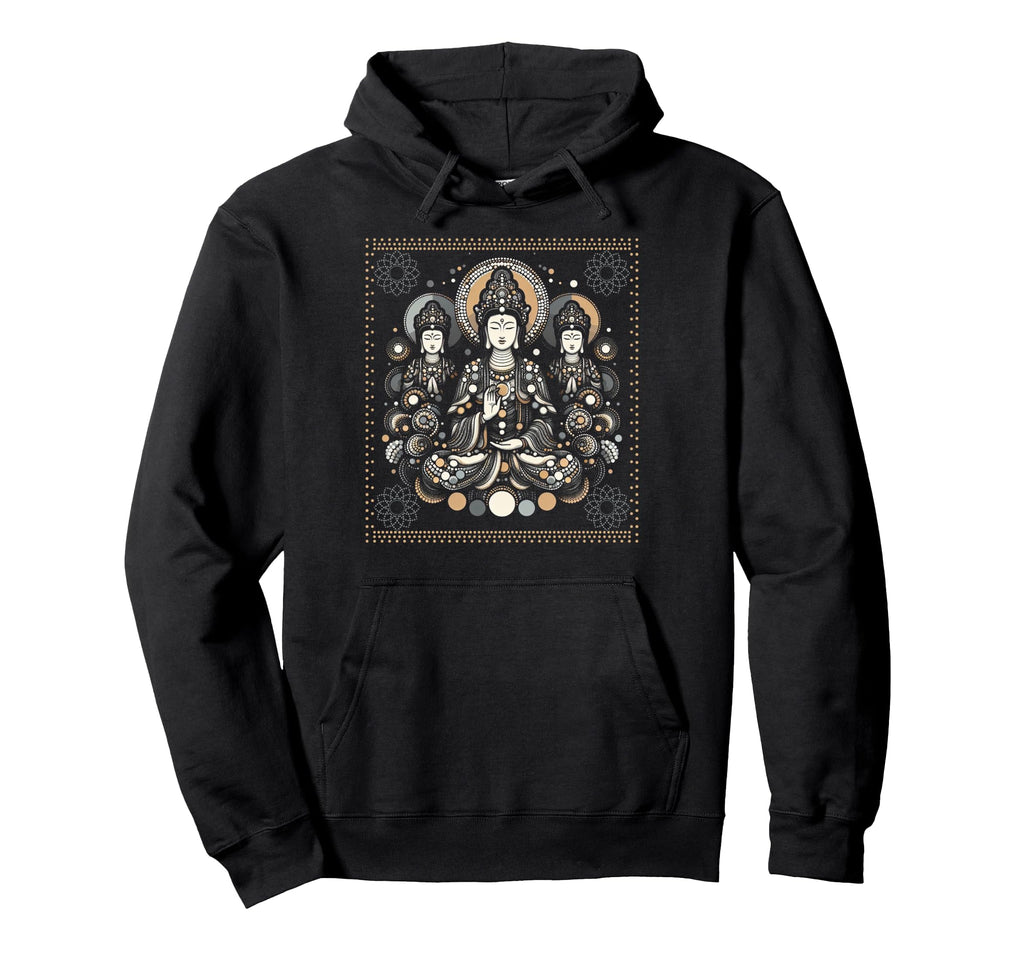 Guanyin Avalokitesvara Tibetan Buddhism Hoodie - Trendy Graphic Men Women - T-Shirt, Sweatshirt, Hoodie