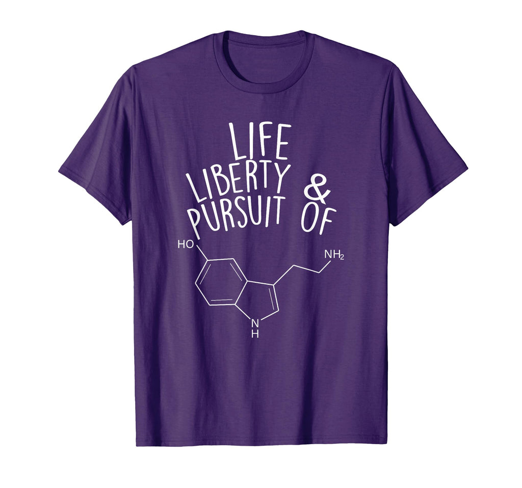Life Liberty Pursuit Serotonin T-Shirt - Custom Art Print for Adults - T-Shirt, Sweatshirt, Hoodie
