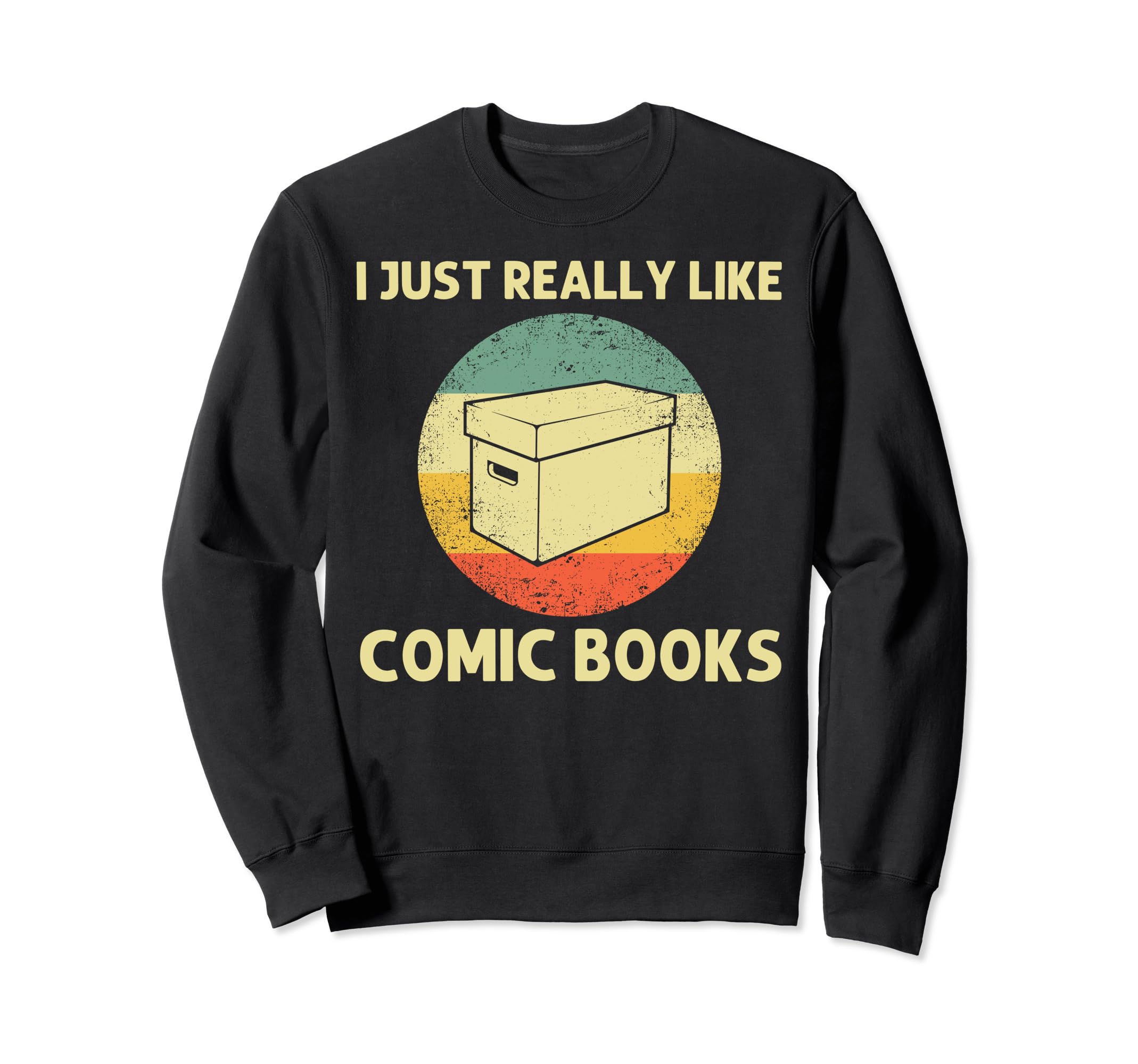 Comic Book Comic Book Lovers Sweatshirt - Casual Everyday Wear Men Women - T-Shirt, Sweatshirt, Hoodie