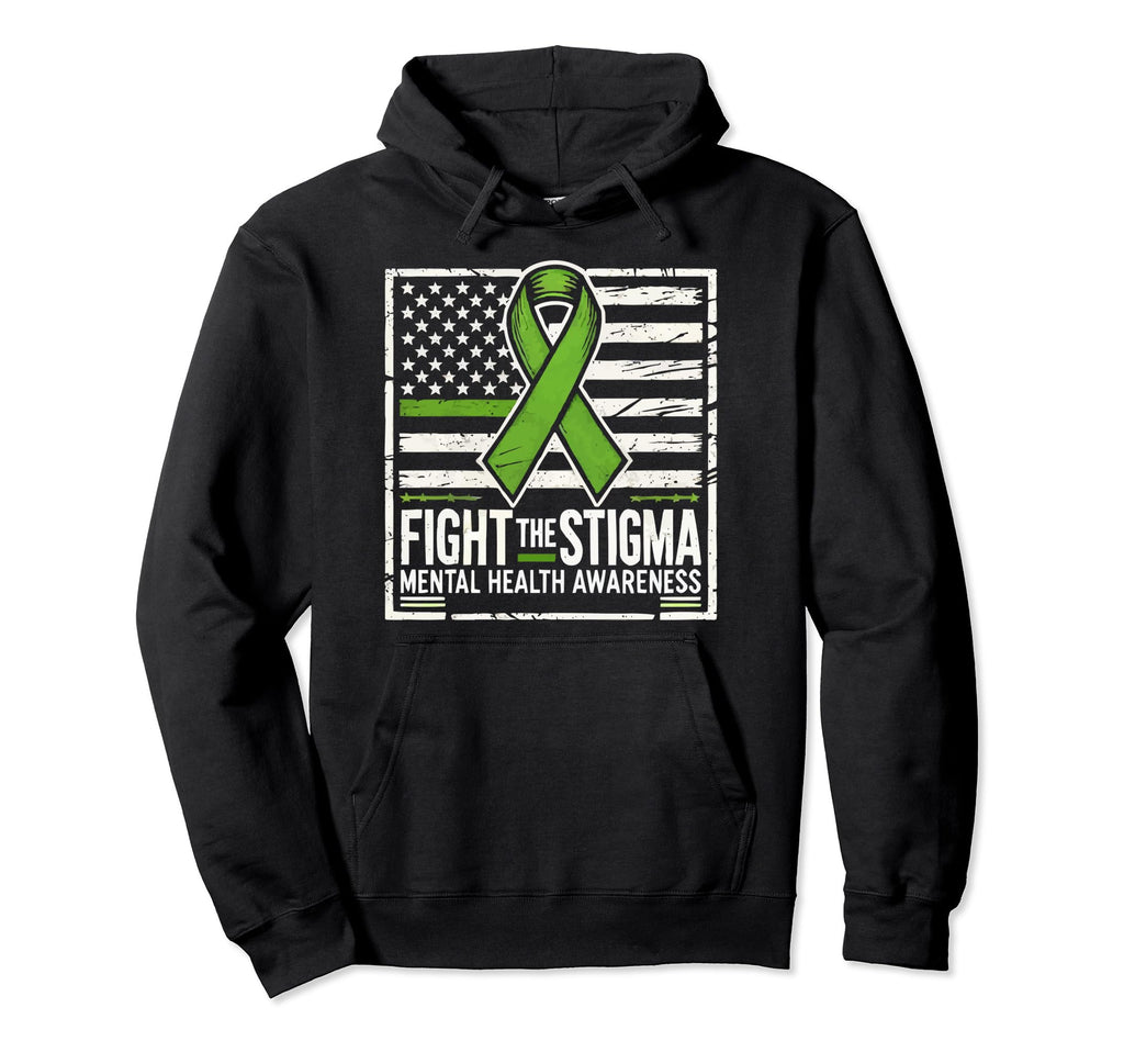 Suicide Awareness Depression Anxiety Hoodie - Custom Art Print Men Women - T-Shirt, Sweatshirt, Hoodie