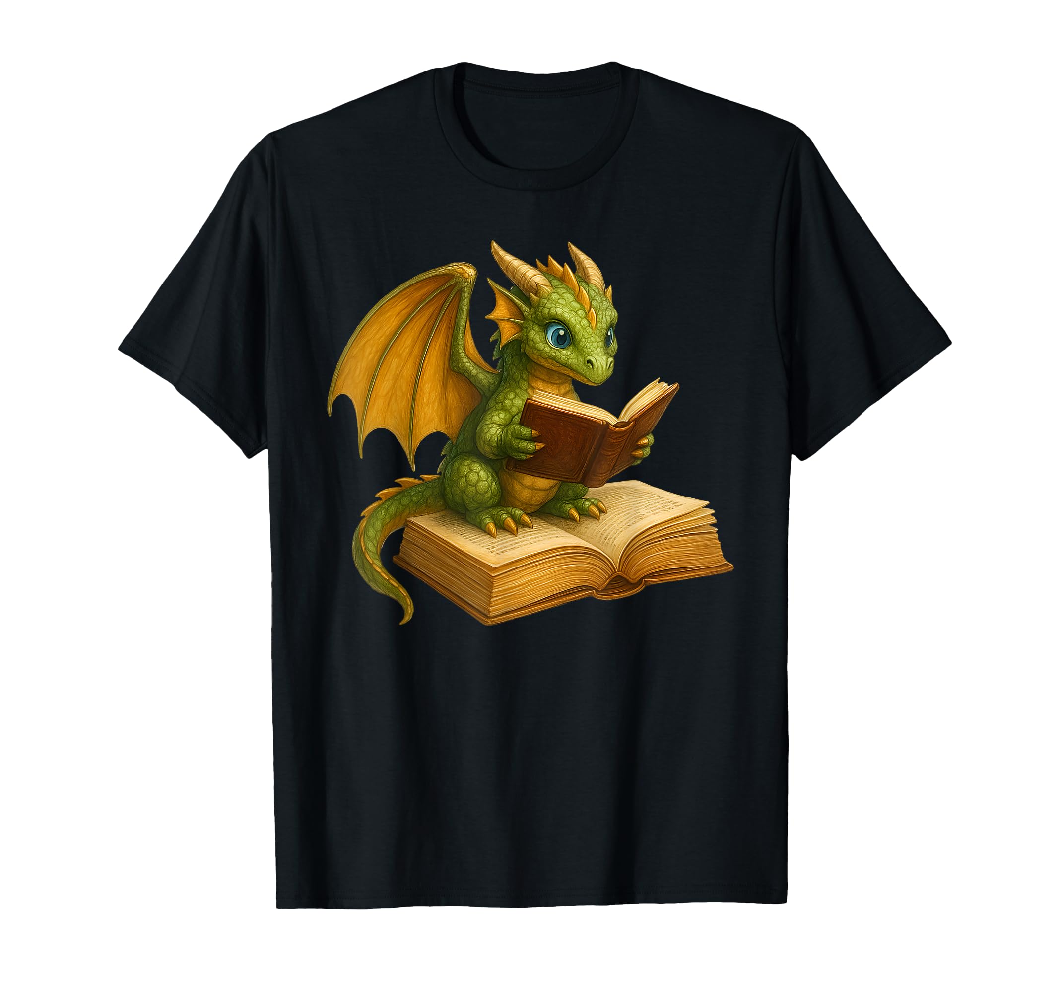 Dragon Bookworm Reading Book Funny T-Shirt - Streetwear Style Men Women - T-Shirt, Sweatshirt, Hoodie