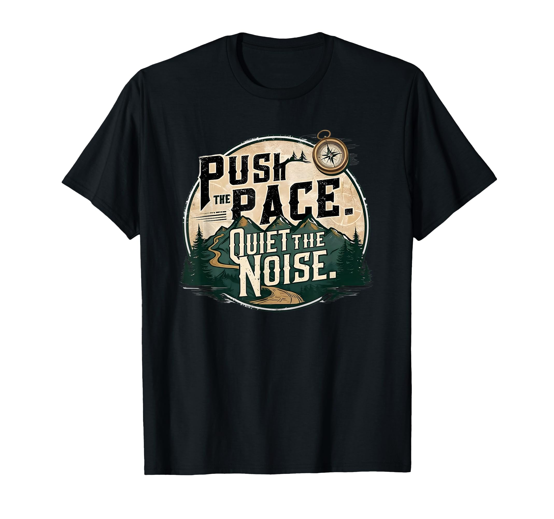 Quiet Noise Is Outdoor Hiking T-Shirt - Trendy Graphic for Adults - T-Shirt, Sweatshirt, Hoodie