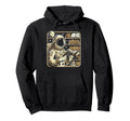 Astronaut Librarian Library Book Hoodie - Custom Art Print for Adults - T-Shirt, Sweatshirt, Hoodie