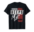 Running Keeps Me Going Bold Distressed T-Shirt - Streetwear Style Unisex - T-Shirt, Sweatshirt, Hoodie