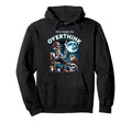 Its Time To Overthink Funny Dark Hoodie - Aesthetic Graphic for Adults - T-Shirt, Sweatshirt, Hoodie