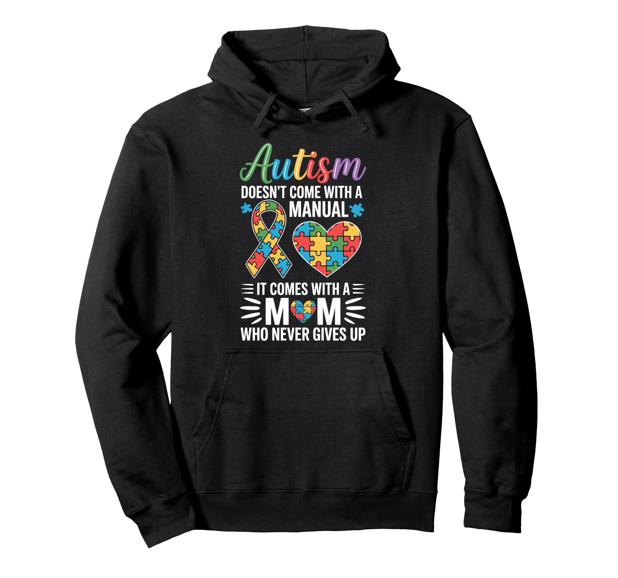 Autism Mom Autistic Child Mother Hoodie - Aesthetic Graphic for Adults - T-Shirt, Sweatshirt, Hoodie