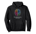 Colorful Rainbow Brain Neurodiversity Hoodie - Graphic Print Men Women - T-Shirt, Sweatshirt, Hoodie