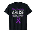 Narcissistic Abuse Survivor Ribbon T-Shirt - Minimalist Print for Adults - T-Shirt, Sweatshirt, Hoodie