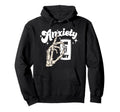 Skeleton Hand Anxiety Off Switch Mental Hoodie - Unique Graphic for Adults - T-Shirt, Sweatshirt, Hoodie