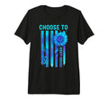 Choose To Keep Going Us Flag Suicide T-Shirt - Minimalist Print Men Women - T-Shirt, Sweatshirt, Hoodie
