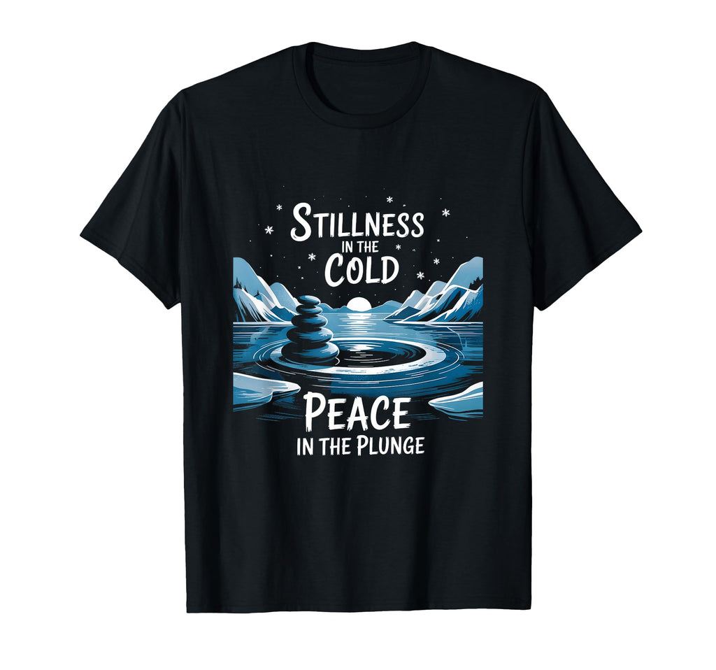 Cold Plunge Mindful Breathwork T-Shirt - Trendy Graphic for Adults - T-Shirt, Sweatshirt, Hoodie