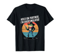 Hold Partner Im Overstimulated T-Shirt - Aesthetic Graphic for Adults - T-Shirt, Sweatshirt, Hoodie