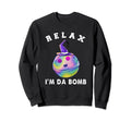 Funny Kawaii Bath Bombs Witchs Hat Sweatshirt - Graphic Print for Adults - T-Shirt, Sweatshirt, Hoodie