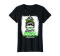 Womens Messy Bun Support Awareness Squad I T-Shirt - Trendy Graphic Unisex - T-Shirt, Sweatshirt, Hoodie