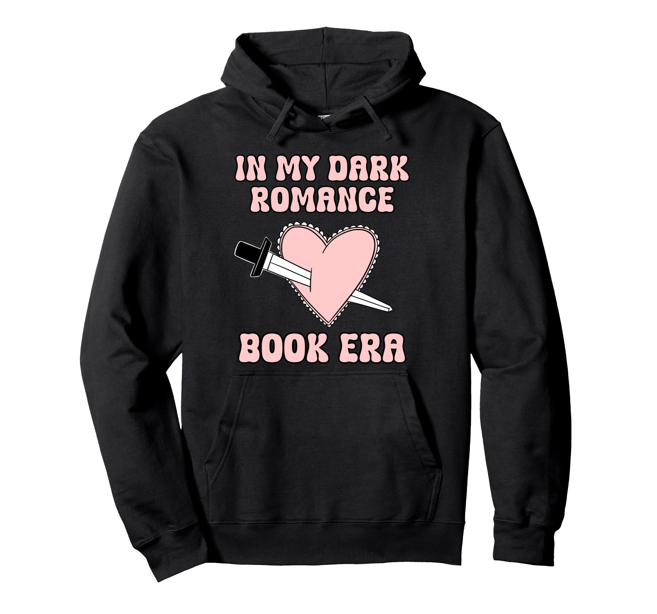 My Dark Romance Era Book Lover Hoodie - Aesthetic Graphic Men Women - T-Shirt, Sweatshirt, Hoodie