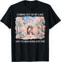 Jesus Coming Out of My Cave Funny Christian Easter Unisex T-shirt, Sweatshirt, Hoodie, Long Sleeve Tee - T-Shirt, Sweatshirt, Hoodie