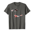 Koi Carp Zen Minimal Art Painting T-Shirt - Casual Everyday Wear Unisex - T-Shirt, Sweatshirt, Hoodie