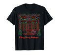 Book Lover Very Merry Bookmas T-Shirt - Aesthetic Graphic for Adults - T-Shirt, Sweatshirt, Hoodie