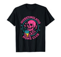 Overstimulated Moms Club Funny Skull T-Shirt - Trendy Graphic Unisex - T-Shirt, Sweatshirt, Hoodie
