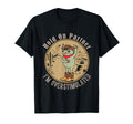 Funny Hold Partner Overstimulated T-Shirt - Casual Everyday Wear Unisex - T-Shirt, Sweatshirt, Hoodie