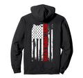 Best Pops Ever American Usa Flag Hoodie - Novelty Apparel for Adults - T-Shirt, Sweatshirt, Hoodie