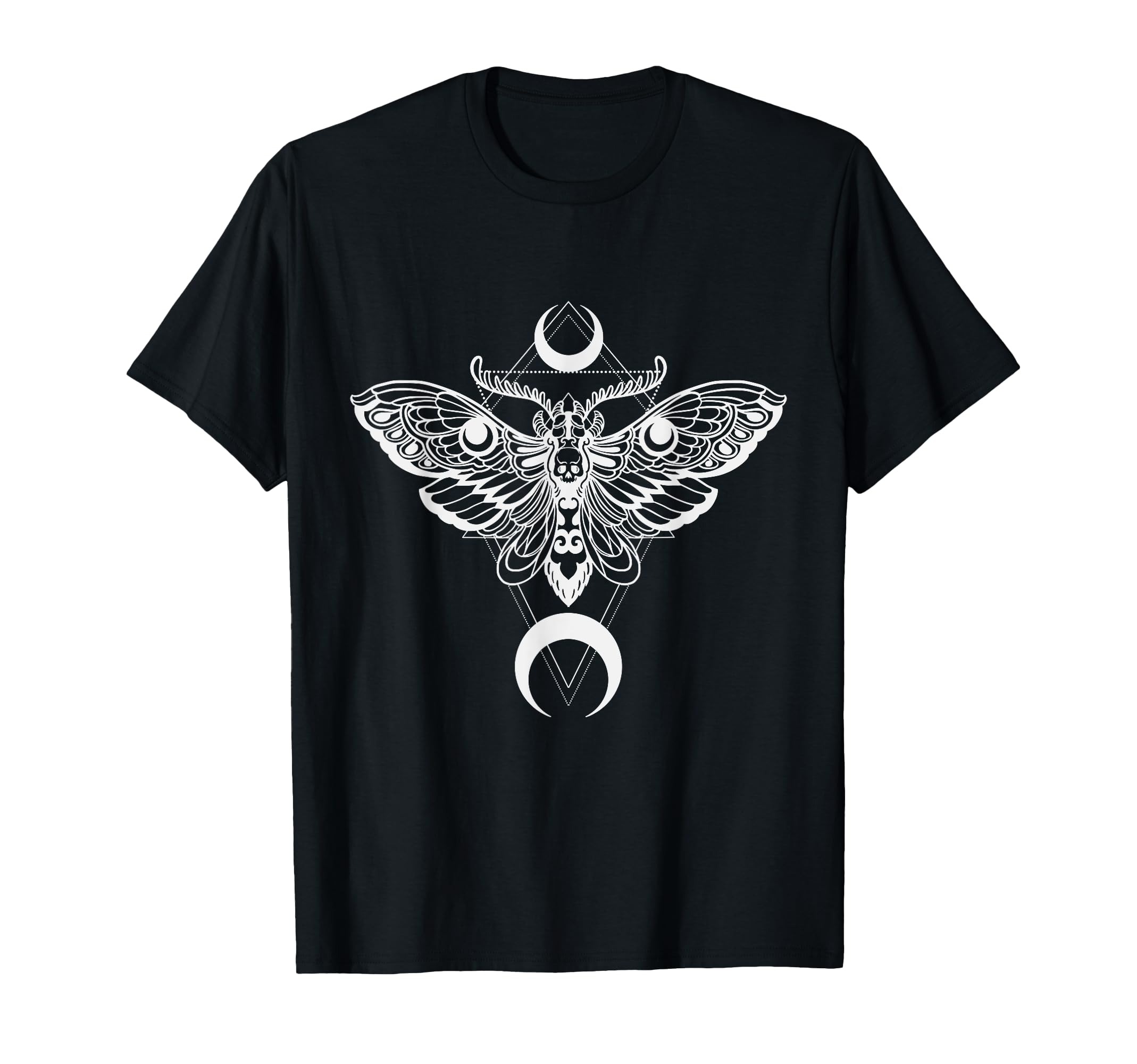 Beautiful Moth Goth Horror T-Shirt - Casual Everyday Wear Unisex - T-Shirt, Sweatshirt, Hoodie