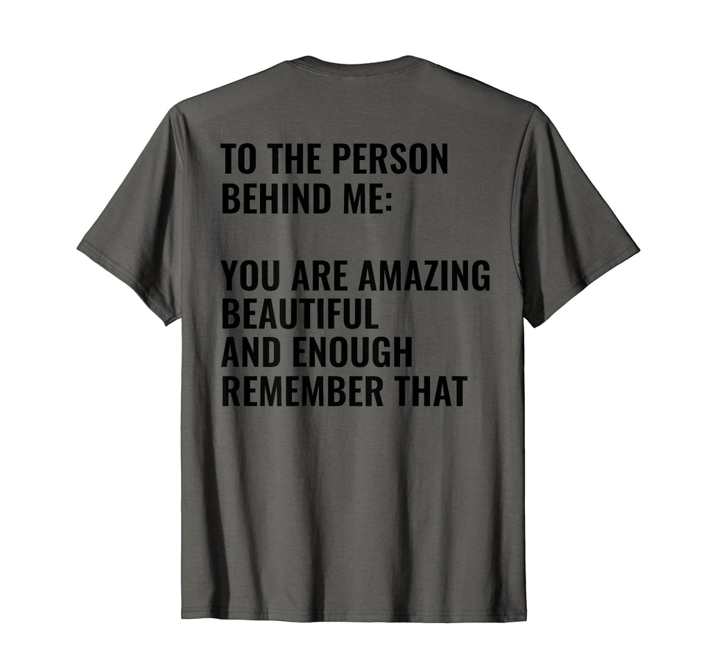 Green Ribbon You Are Enough Mental T-Shirt - Unique Graphic for Adults - T-Shirt, Sweatshirt, Hoodie