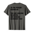 Green Ribbon You Are Enough Mental T-Shirt - Unique Graphic for Adults - T-Shirt, Sweatshirt, Hoodie