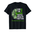 End Stigma Mental Health Matters T-Shirt - Streetwear Style for Adults - T-Shirt, Sweatshirt, Hoodie