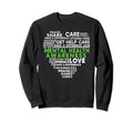 Mental Health Awareness Mental Sweatshirt - Fun Novelty Design for Adults - T-Shirt, Sweatshirt, Hoodie